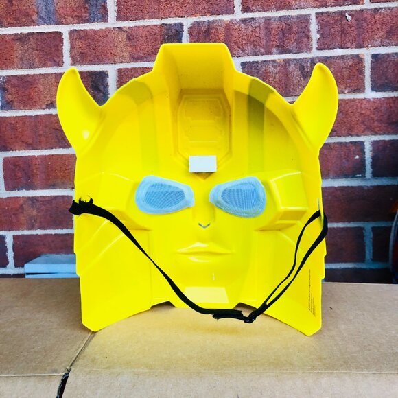 Transformers Bumblebee Mask Rise of the Beasts Hasbro Disguise Halloween Costume - Picture 3 of 4